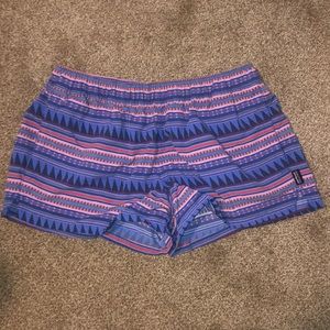 cute patterned patagonia shorts